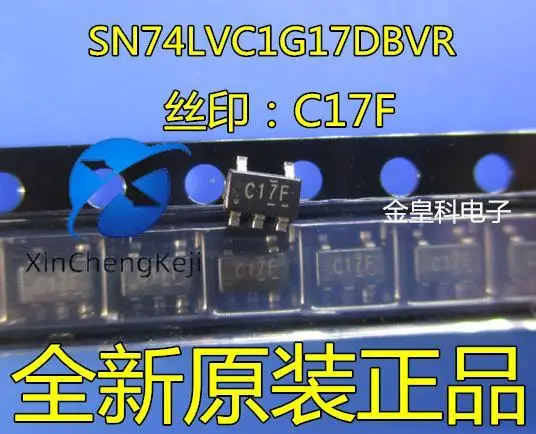 30 шт. оригинальные новые SN74LVC1G17DBVR C17F шелкография SOT23-5 триггер Шмидта
30 шт. оригинальные новые SN74LVC1G17DBVR C17F шелкография SOT23-5 триггер Шмидта