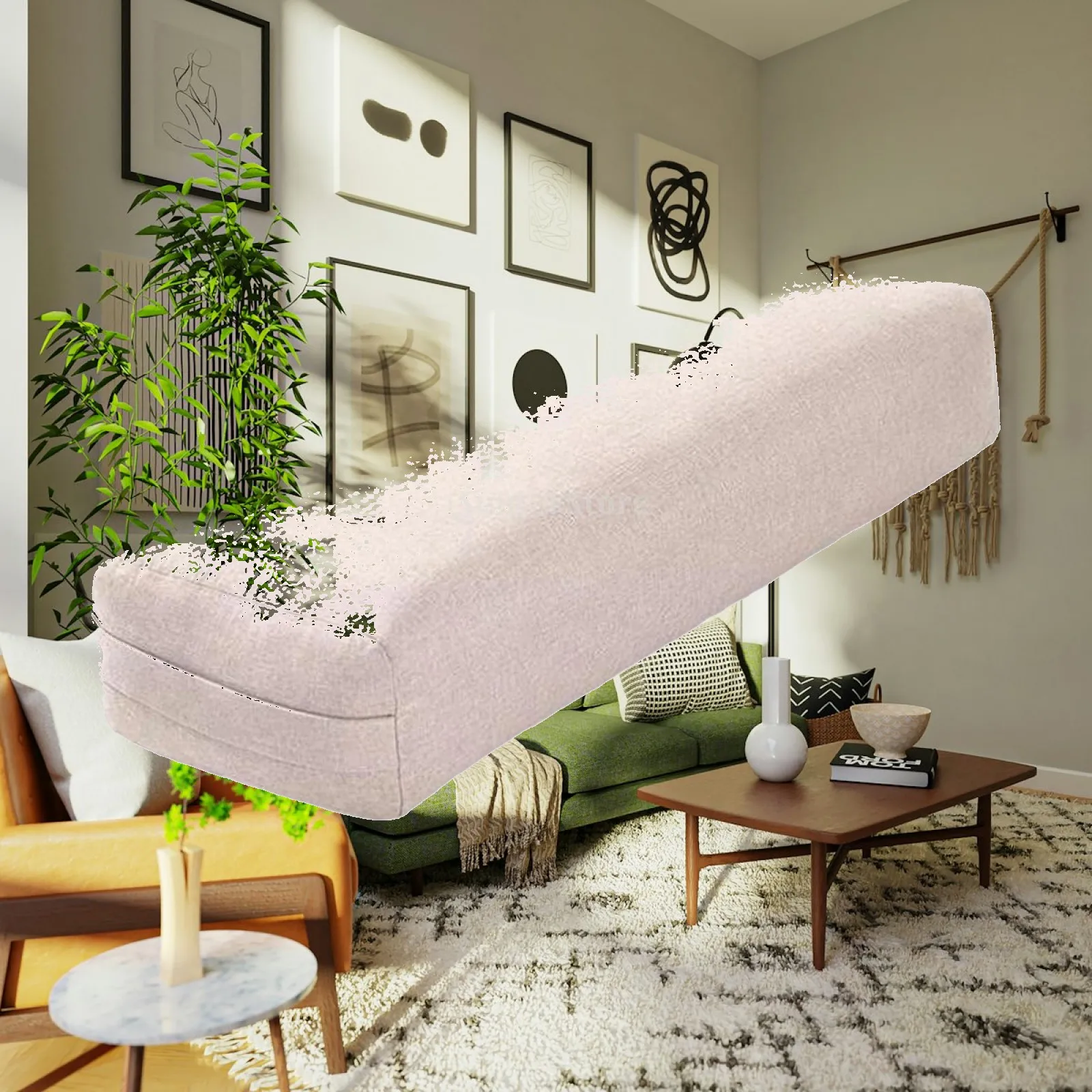Yoga Bolster Pillow Portable Meditation Cushion Soft Yoga Furniture Bloom Mat for Stretching Support
Yoga Bolster Pillow Portable Meditation Cushion Soft Yoga Furniture Bloom Mat for Stretching Support