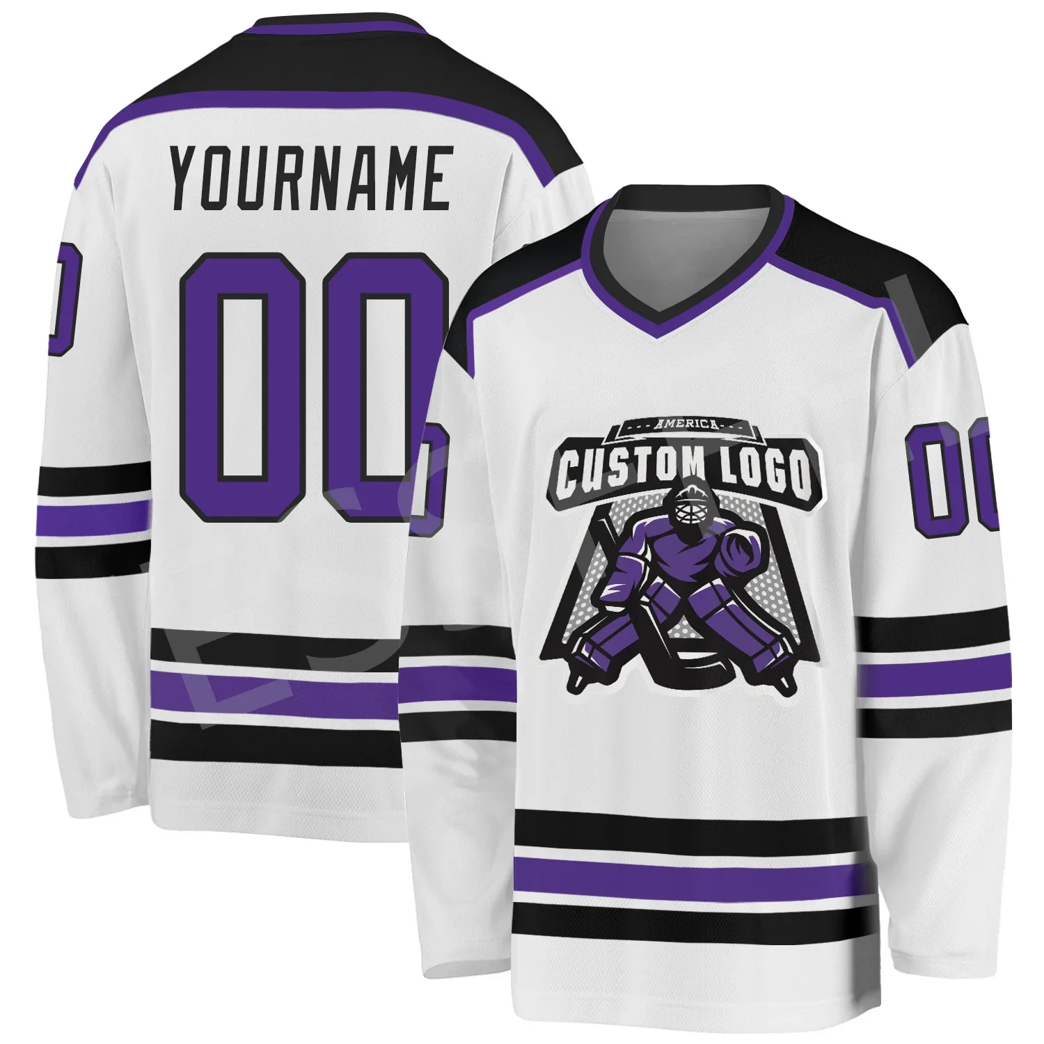 Drop Shipping Custom Name Hockey Jersey Suits Team Logo Tracksuit V-Neck Long Sleeves Retro 3DPrint Pullover Harajuku Casual X1
Drop Shipping Custom Name Hockey Jersey Suits Team Logo Tracksuit V-Neck Long Sleeves Retro 3DPrint Pullover Harajuku Casual X1