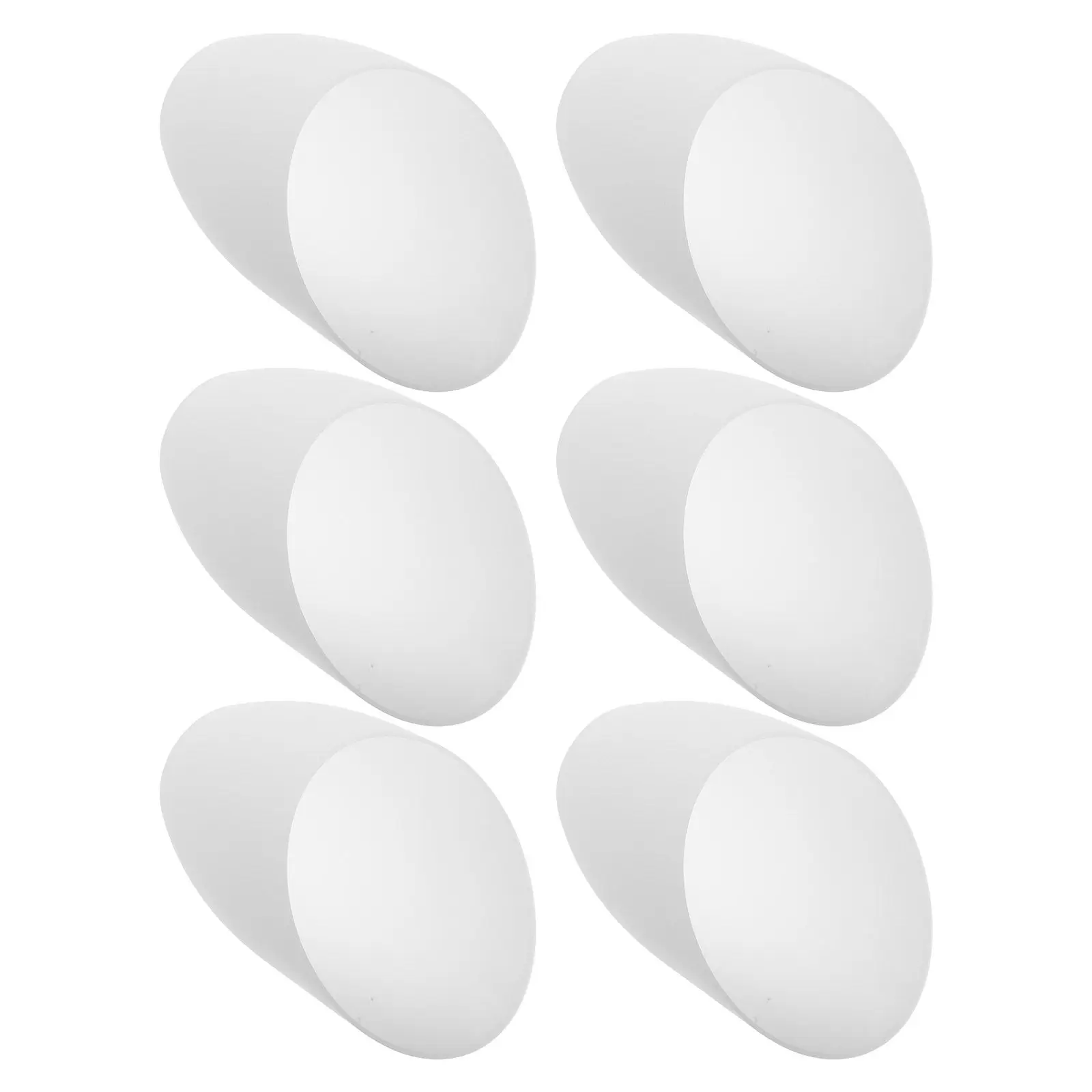 6Pcs Inclined Horseshoe Plastic Lamp Shades Easy Cleaning Easy Installation for Ceiling Wall Desk Floor Lamps 40Mm Hole Diameter
6Pcs Inclined Horseshoe Plastic Lamp Shades Easy Cleaning Easy Installation for Ceiling Wall Desk Floor Lamps 40Mm Hole Diameter