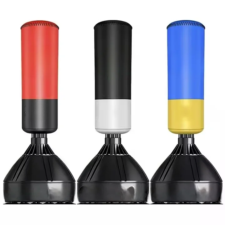 Professional Fitness Equipment Boxing Equipment Standing Heavy Punching Bags Training Target Boxing Punching Bag for Gym
Professional Fitness Equipment Boxing Equipment Standing Heavy Punching Bags Training Target Boxing Punching Bag for Gym