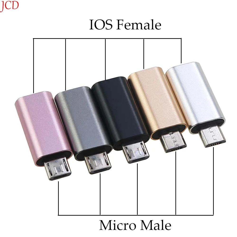 1PCS Micro USB Male to 8-Pin ios Female Adapter Charging Converter Connector Adapter For iPhone Android
1PCS Micro USB Male to 8-Pin ios Female Adapter Charging Converter Connector Adapter For iPhone Android