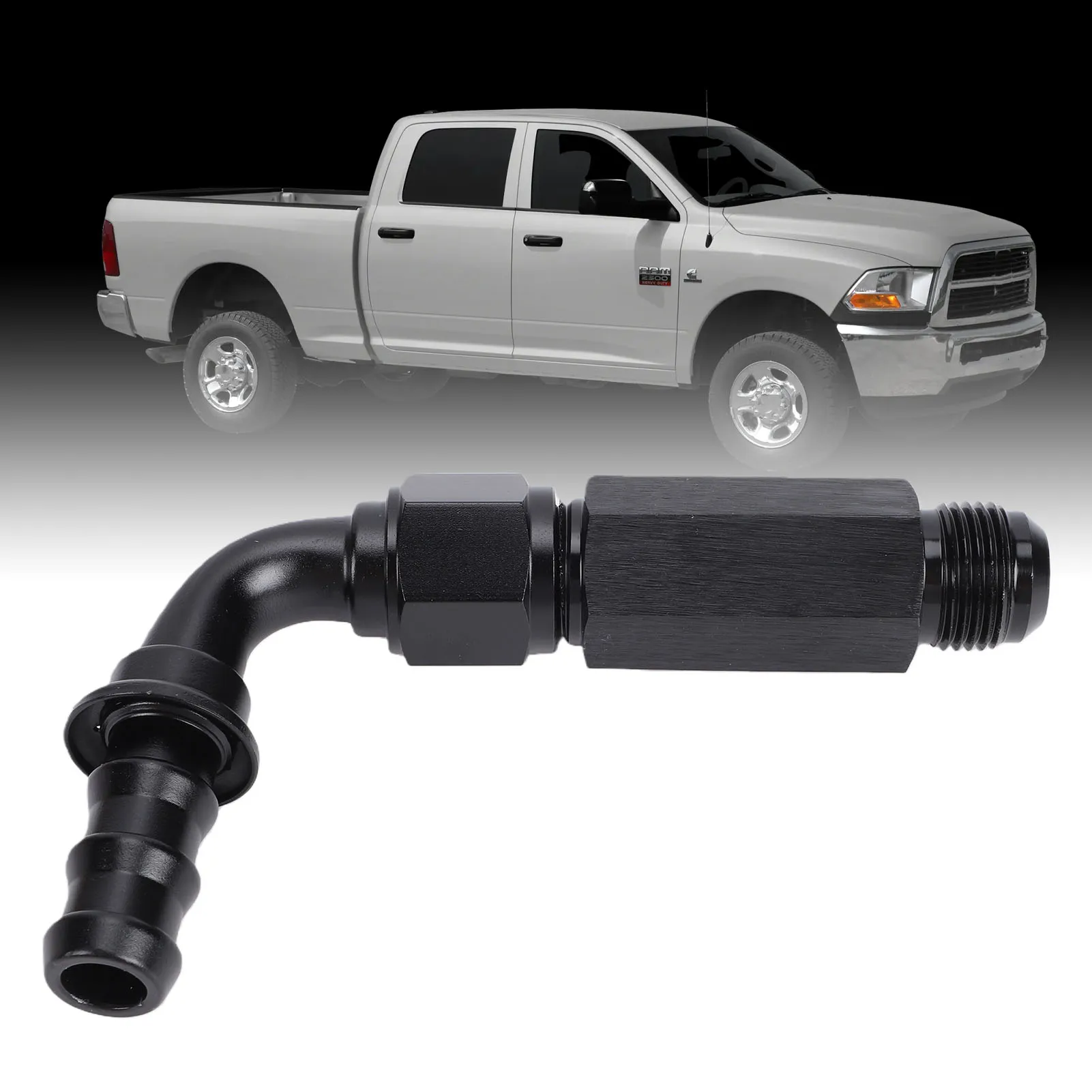 Upgraded Heater Hose Connector Kit AN10 52014739AG Replacement for Ram Replacement for Cummins 6.7L 2007.5 and Later
Upgraded Heater Hose Connector Kit AN10 52014739AG Replacement for Ram Replacement for Cummins 6.7L 2007.5 and Later