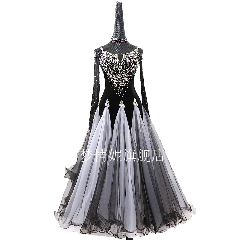 Modern Dance Dress Standard Ballroom Dance Dress Women Tango Dress Waltz Competition Performance Costumes Ballroom Dress
Modern Dance Dress Standard Ballroom Dance Dress Women Tango Dress Waltz Competition Performance Costumes Ballroom Dress