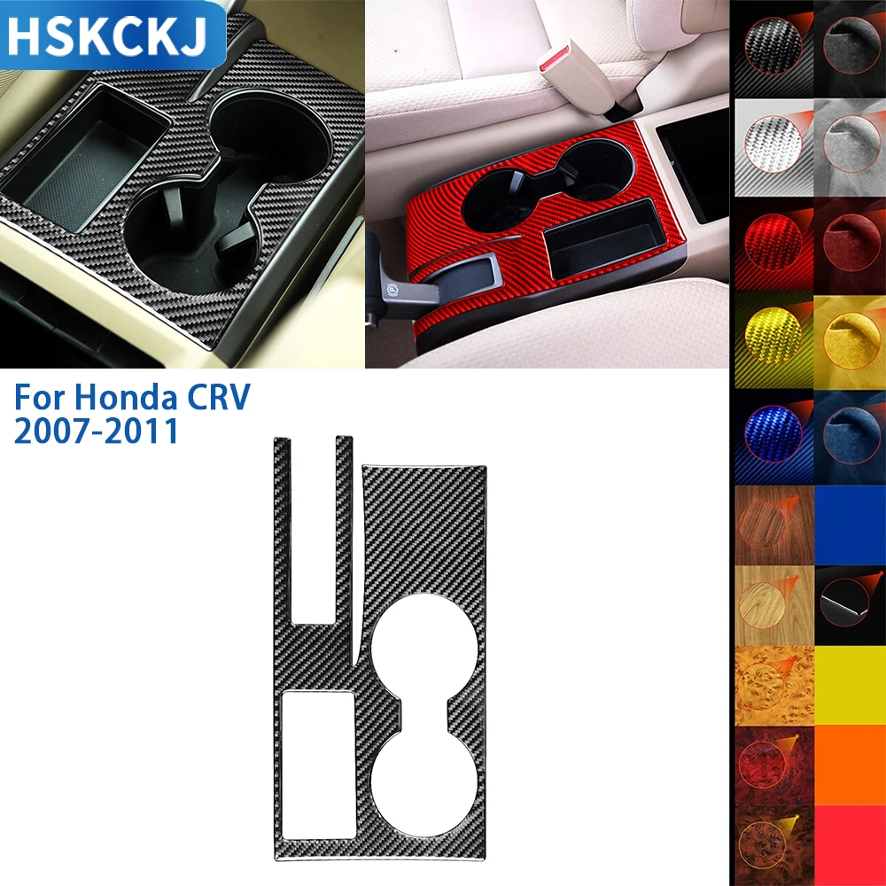 For Honda CRV 2007-2011 Accessories Carbon Fiber Car Interior Cup Holder Panel Cover Trim Sticker
For Honda CRV 2007-2011 Accessories Carbon Fiber Car Interior Cup Holder Panel Cover Trim Sticker