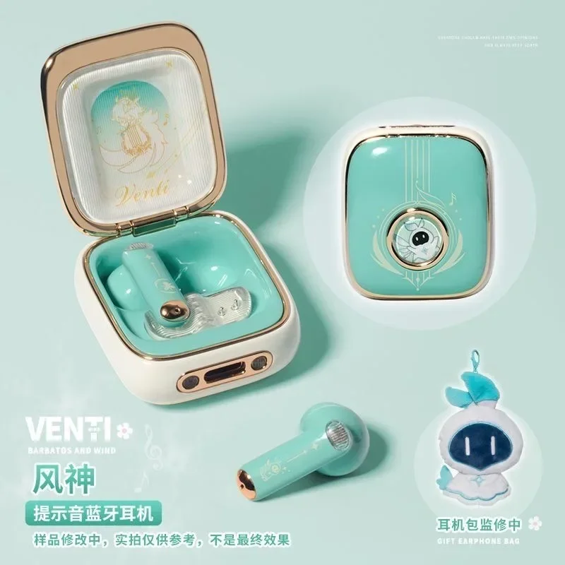 Venti Genshin Impact Headphone Anime Gift Cute Customized HIFI Bluetooth 5.4 Headset Cosplay Active Noise Cancellation EarbudsZ
Venti Genshin Impact Headphone Anime Gift Cute Customized HIFI Bluetooth 5.4 Headset Cosplay Active Noise Cancellation EarbudsZ