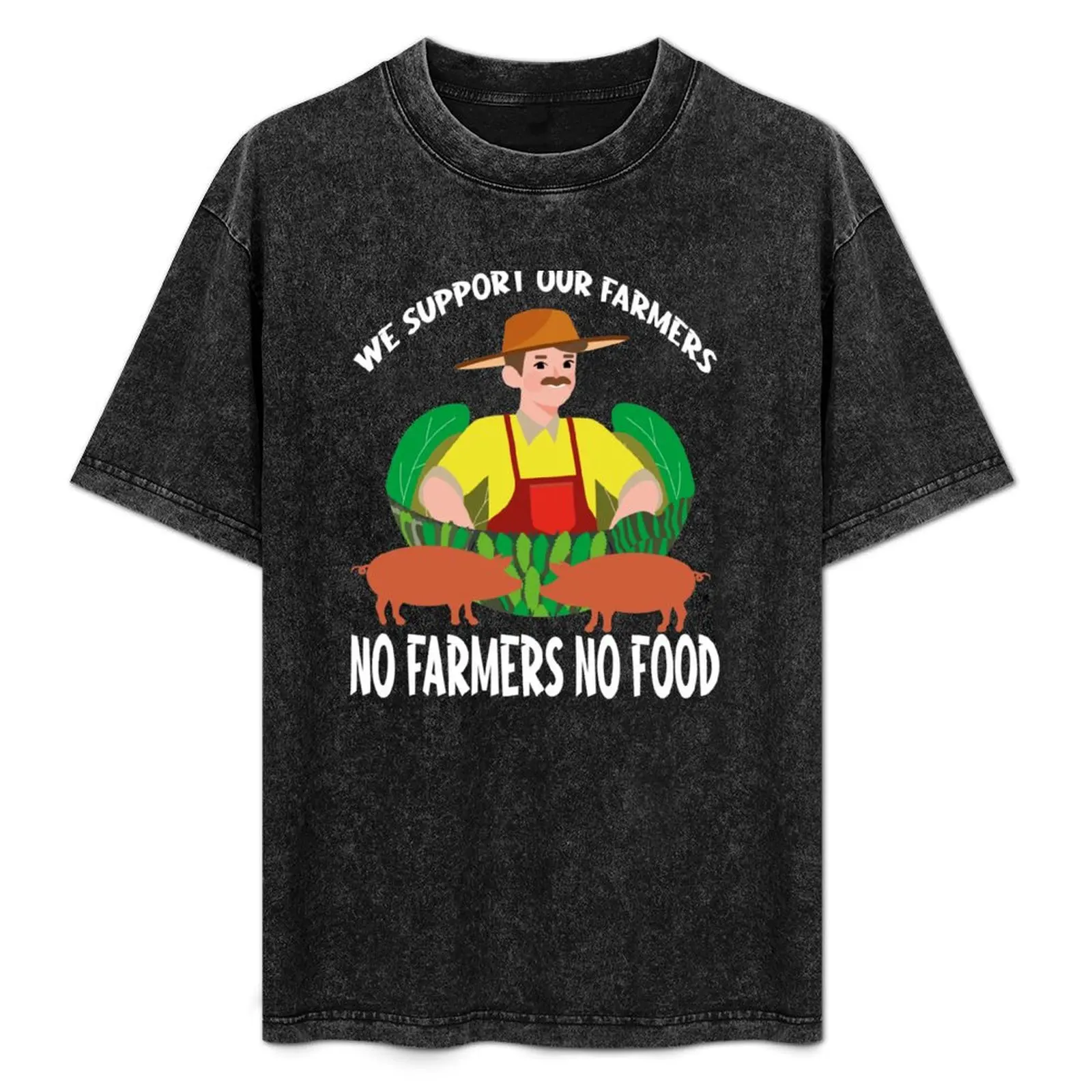 We Support Our Farmers, no farmers no food-Artwork in support for farmers T-Shirt Work Daily Short Sleeve Top
We Support Our Farmers, no farmers no food-Artwork in support for farmers T-Shirt Work Daily Short Sleeve Top