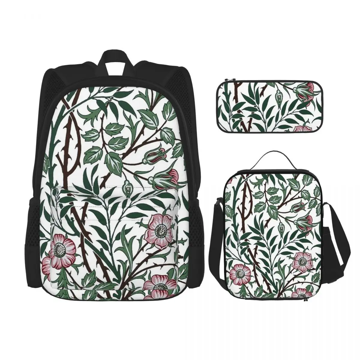 William Morris Bullerswood Backpacks Children Bookbag School Bags Rucksack Lunch Bag Pen Bag Three-Piece Set
William Morris Bullerswood Backpacks Children Bookbag School Bags Rucksack Lunch Bag Pen Bag Three-Piece Set