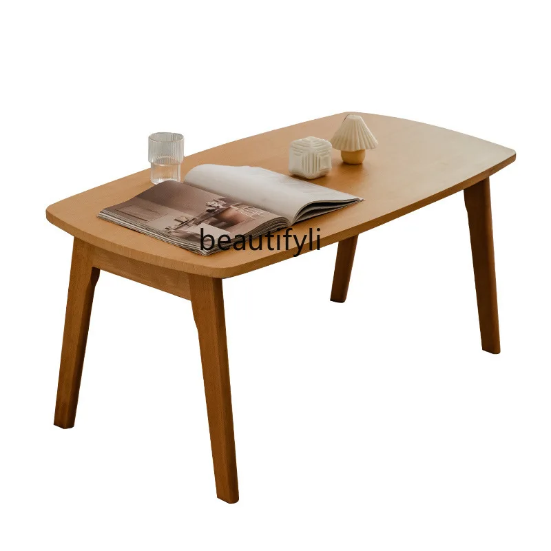 yjFoldable Coffee Table Small Apartment Solid Wood Table Living Room Dining Table Nordic Simple Household Mini Simple Wood Color
yjFoldable Coffee Table Small Apartment Solid Wood Table Living Room Dining Table Nordic Simple Household Mini Simple Wood Color