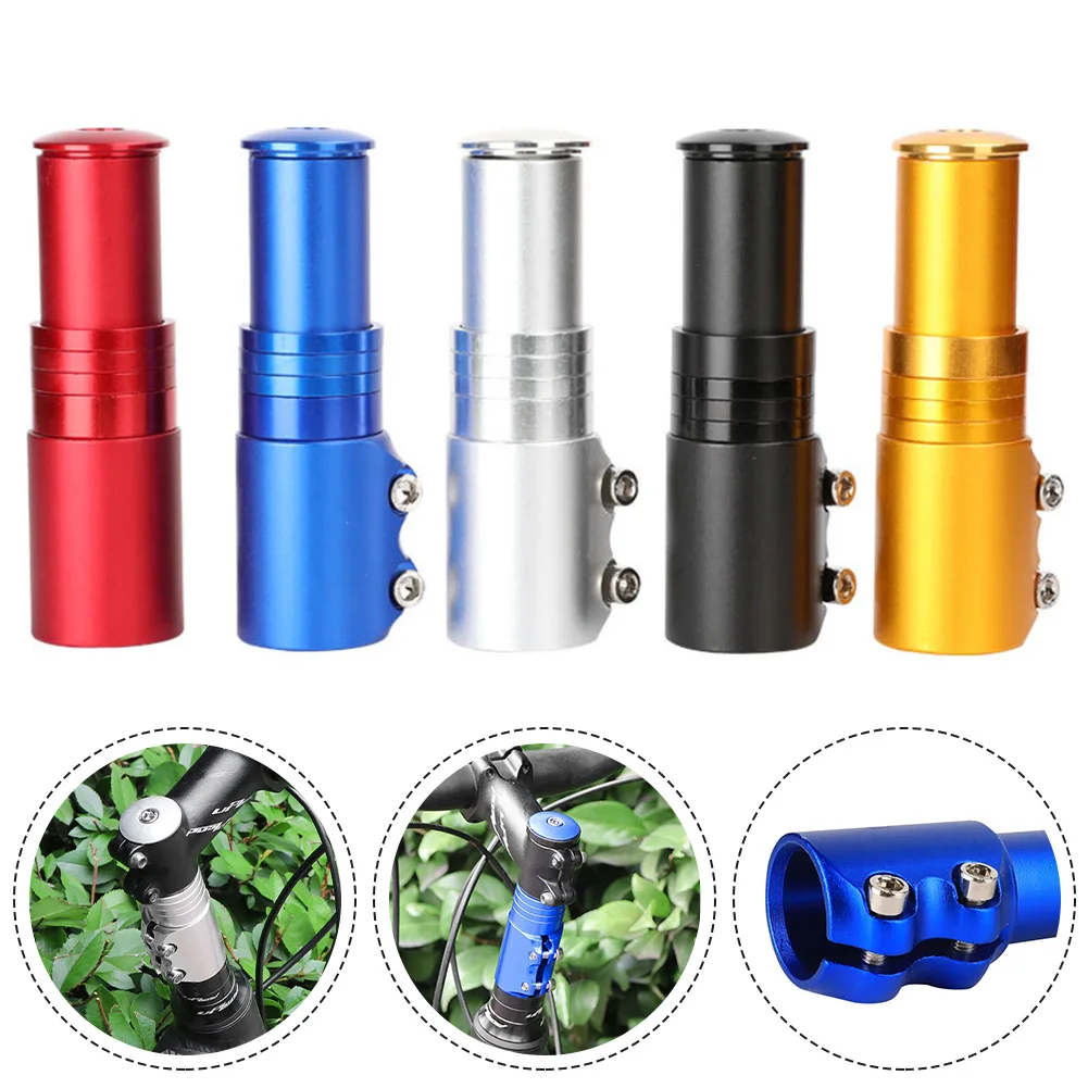 Bicycle Front Fork Head Tube Heightener High Strength Alloy Bike Extender Stem Heightener Handlebar Extender Cycling Accessories
Bicycle Front Fork Head Tube Heightener High Strength Alloy Bike Extender Stem Heightener Handlebar Extender Cycling Accessories