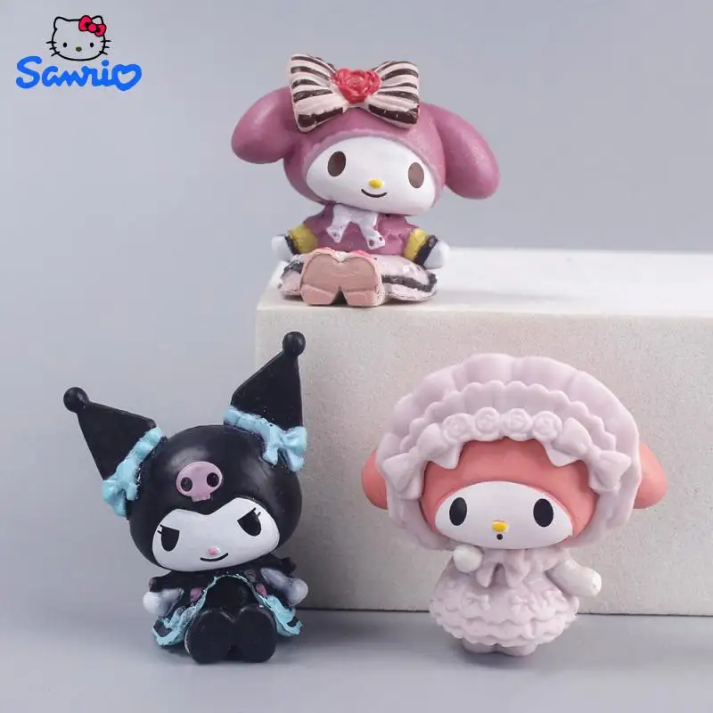 3cm Random 1 Mini Sanrio doll Hello Kitty Kuromi melody cake decorating model desktop toys car decoration Cute Gift
3cm Random 1 Mini Sanrio doll Hello Kitty Kuromi melody cake decorating model desktop toys car decoration Cute Gift