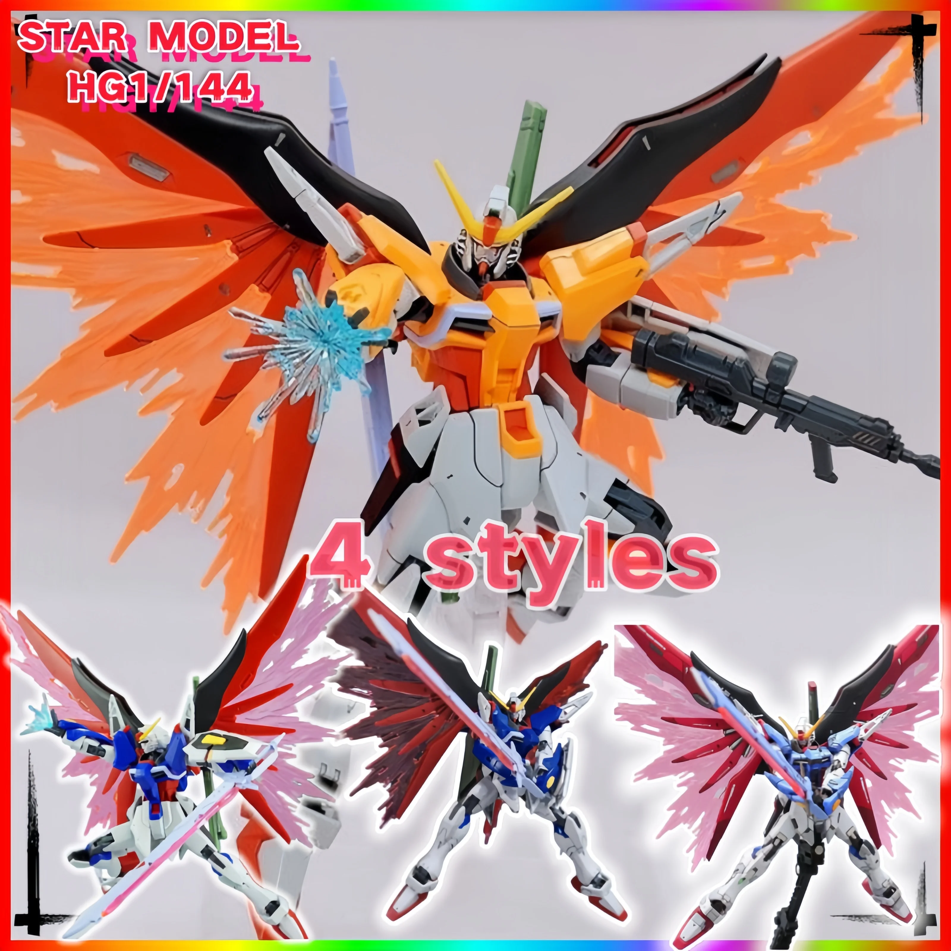 New In Stock Star Model 1/144 Hg Zgmf-X42s Sdde Destiny Assembly Model Kits Action Figure Robotgifts Plastic Model Gifts Toys
New In Stock Star Model 1/144 Hg Zgmf-X42s Sdde Destiny Assembly Model Kits Action Figure Robotgifts Plastic Model Gifts Toys