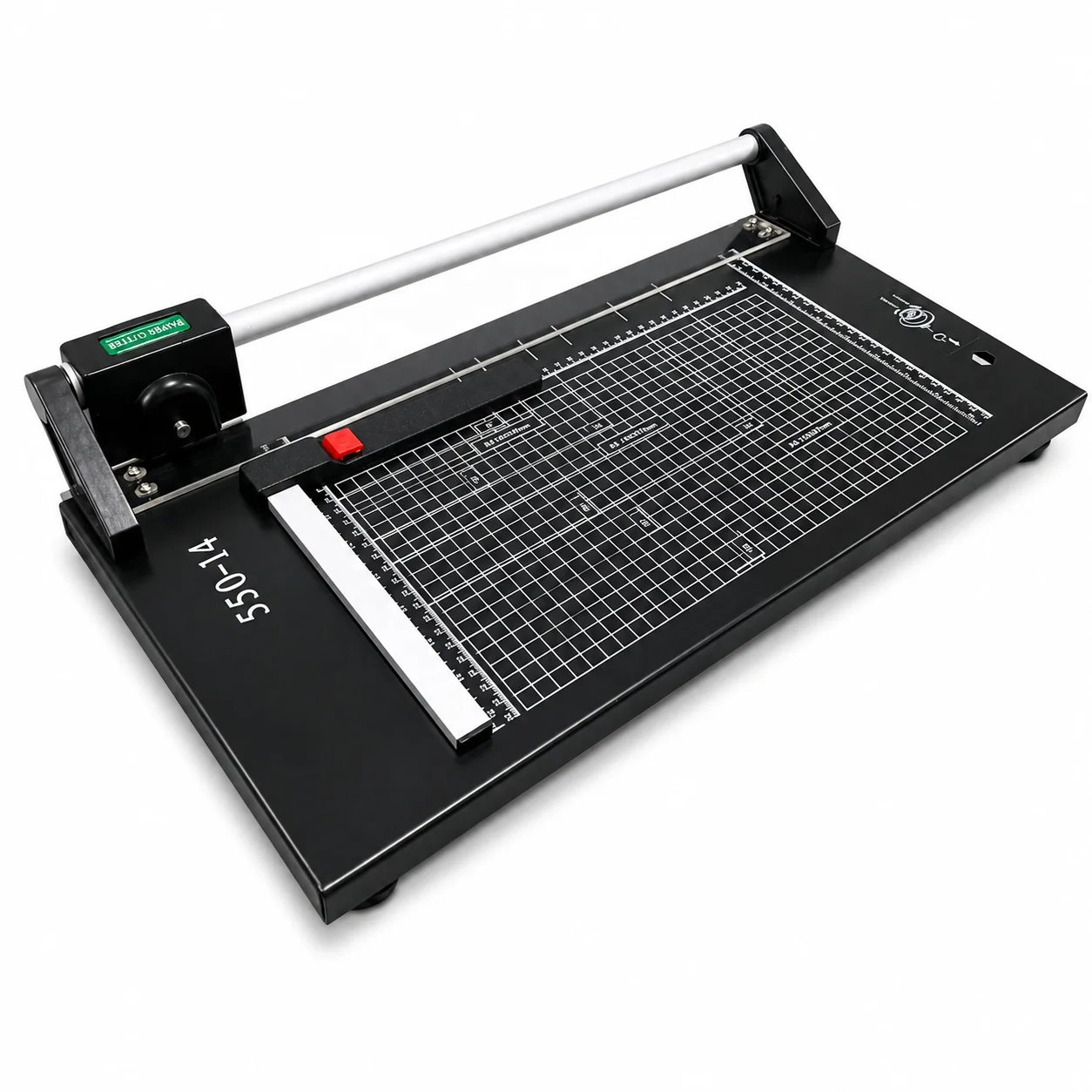I-001 14" 350mm Desktop Office Portable Rotary Blade Paper Trimmer Cutter Manual Paper Cutter Machine
I-001 14" 350mm Desktop Office Portable Rotary Blade Paper Trimmer Cutter Manual Paper Cutter Machine