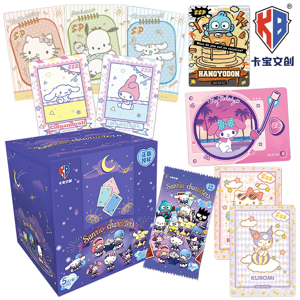 KABAO Original Sanrio Collection Card Cute Healing Cartoon Characters Exquisite Stickers Cards Boys and Girls Love Funny Gifts
KABAO Original Sanrio Collection Card Cute Healing Cartoon Characters Exquisite Stickers Cards Boys and Girls Love Funny Gifts