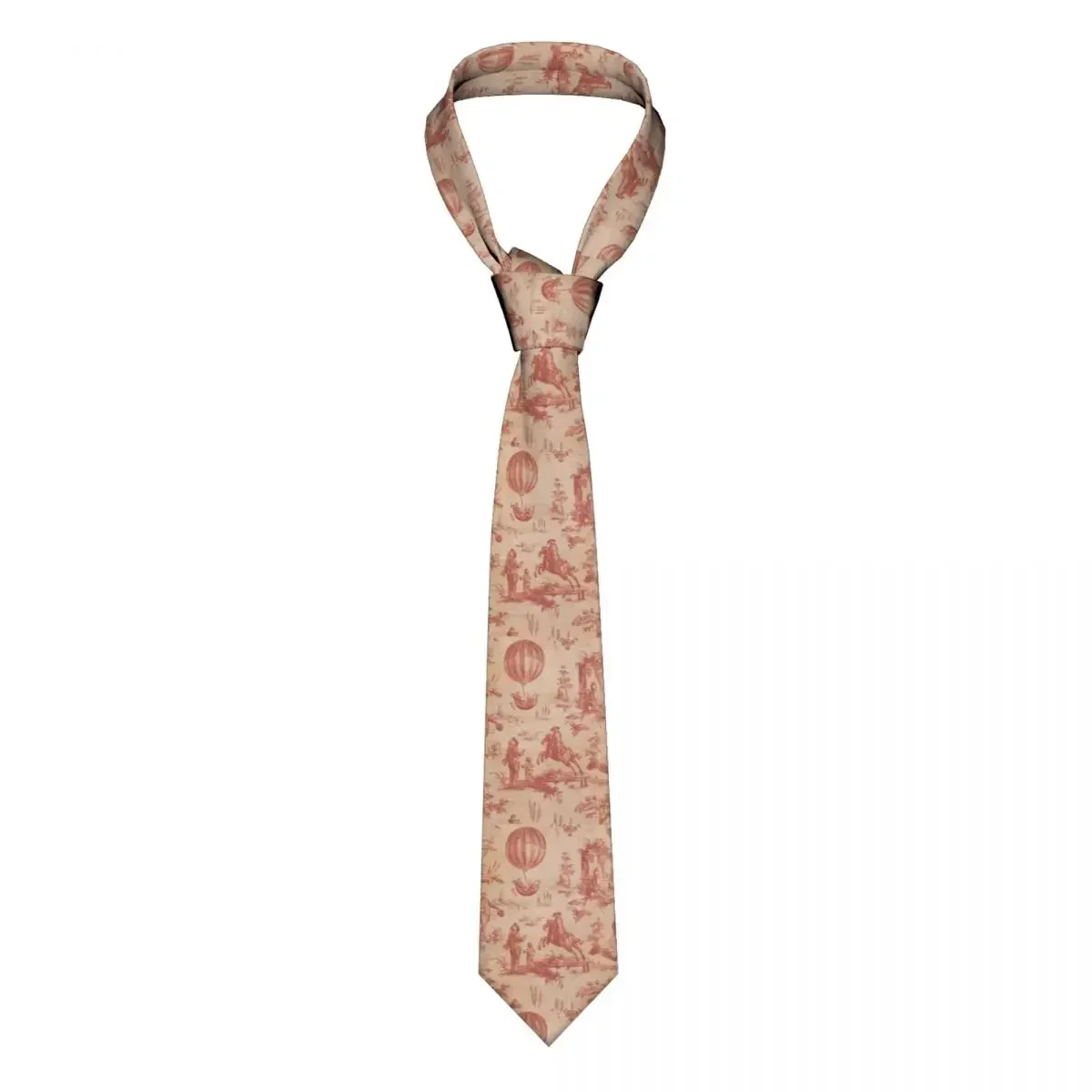 Formal Toile De Jouy The Ballon Of Gonesse Necktie for Men Custom Silk Hunting Scenes Business Ties
Formal Toile De Jouy The Ballon Of Gonesse Necktie for Men Custom Silk Hunting Scenes Business Ties