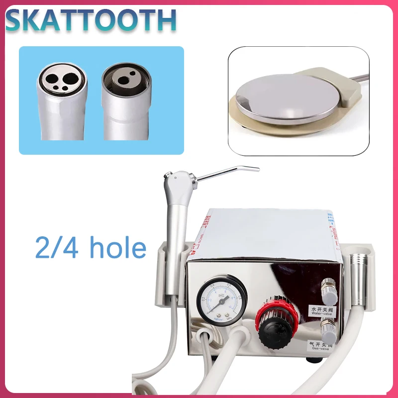 2/4hole Dental Portable Turbine Unit 3-way Injector Connected To Air Compressor Metal Shell of Dental Equipment
2/4hole Dental Portable Turbine Unit 3-way Injector Connected To Air Compressor Metal Shell of Dental Equipment