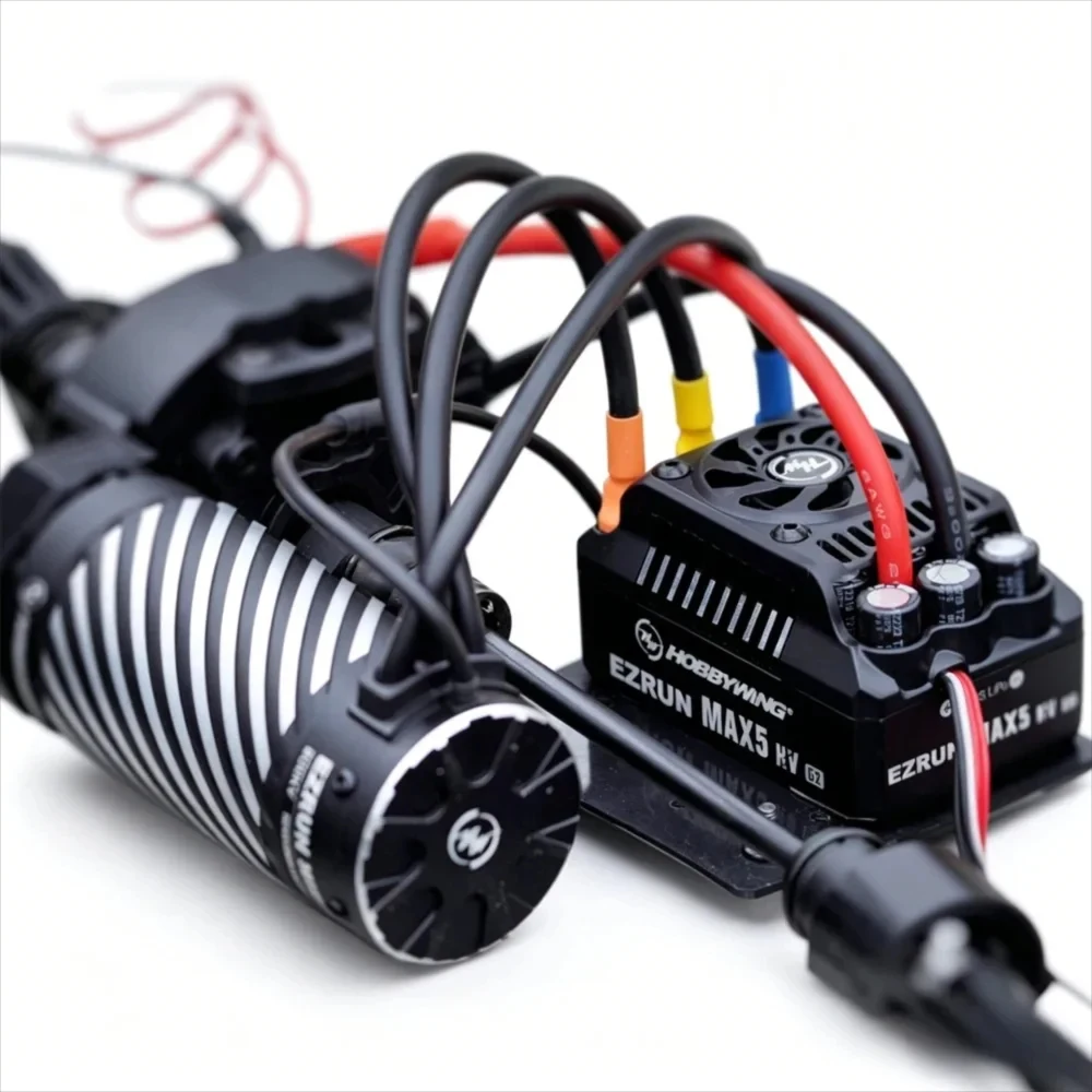 Hobbywing EZRUN MAX5 HV G2 6-12S 250A Brushless ESC & 56118SL G2 650KV/800KV/KV1100 Brushless Motor For RC 1/5 Car Truck
Hobbywing EZRUN MAX5 HV G2 6-12S 250A Brushless ESC & 56118SL G2 650KV/800KV/KV1100 Brushless Motor For RC 1/5 Car Truck