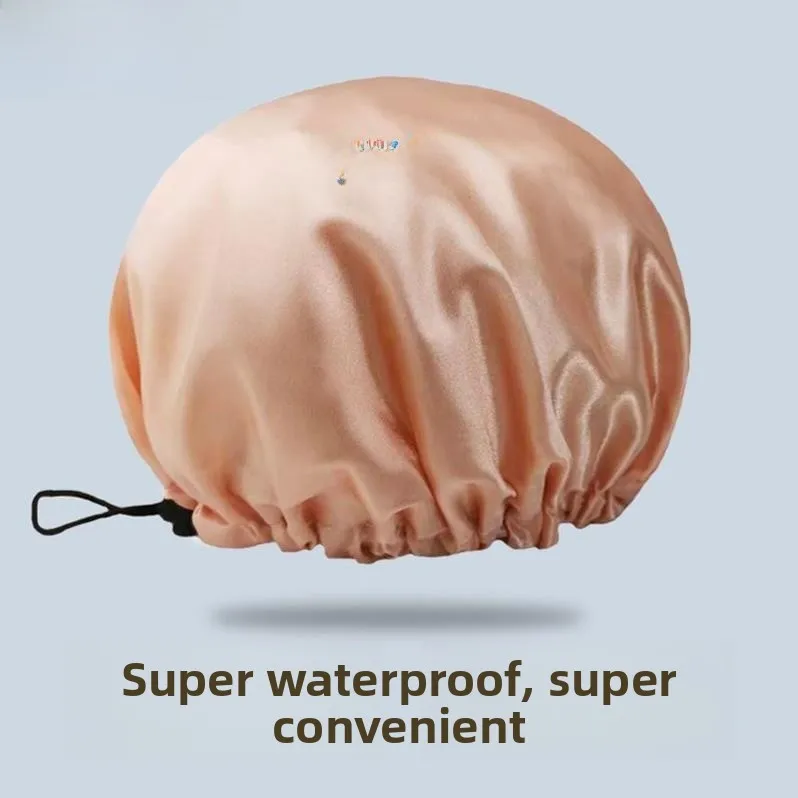 Thiened Bath Cap Women's Adjustable Bathing Bath Special Oil-proof Double-layer Large Size Adult Personal Hygiene Tool
Thiened Bath Cap Women's Adjustable Bathing Bath Special Oil-proof Double-layer Large Size Adult Personal Hygiene Tool