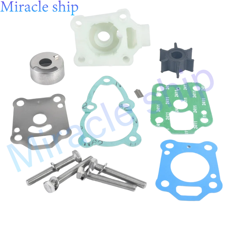 16159A03 Water Pump Repair Kit with Housing for Mercury Mariner Outboard Motor 4 5 6 HP 16159A1 16159T01 Boat Engine Accessories
16159A03 Water Pump Repair Kit with Housing for Mercury Mariner Outboard Motor 4 5 6 HP 16159A1 16159T01 Boat Engine Accessories