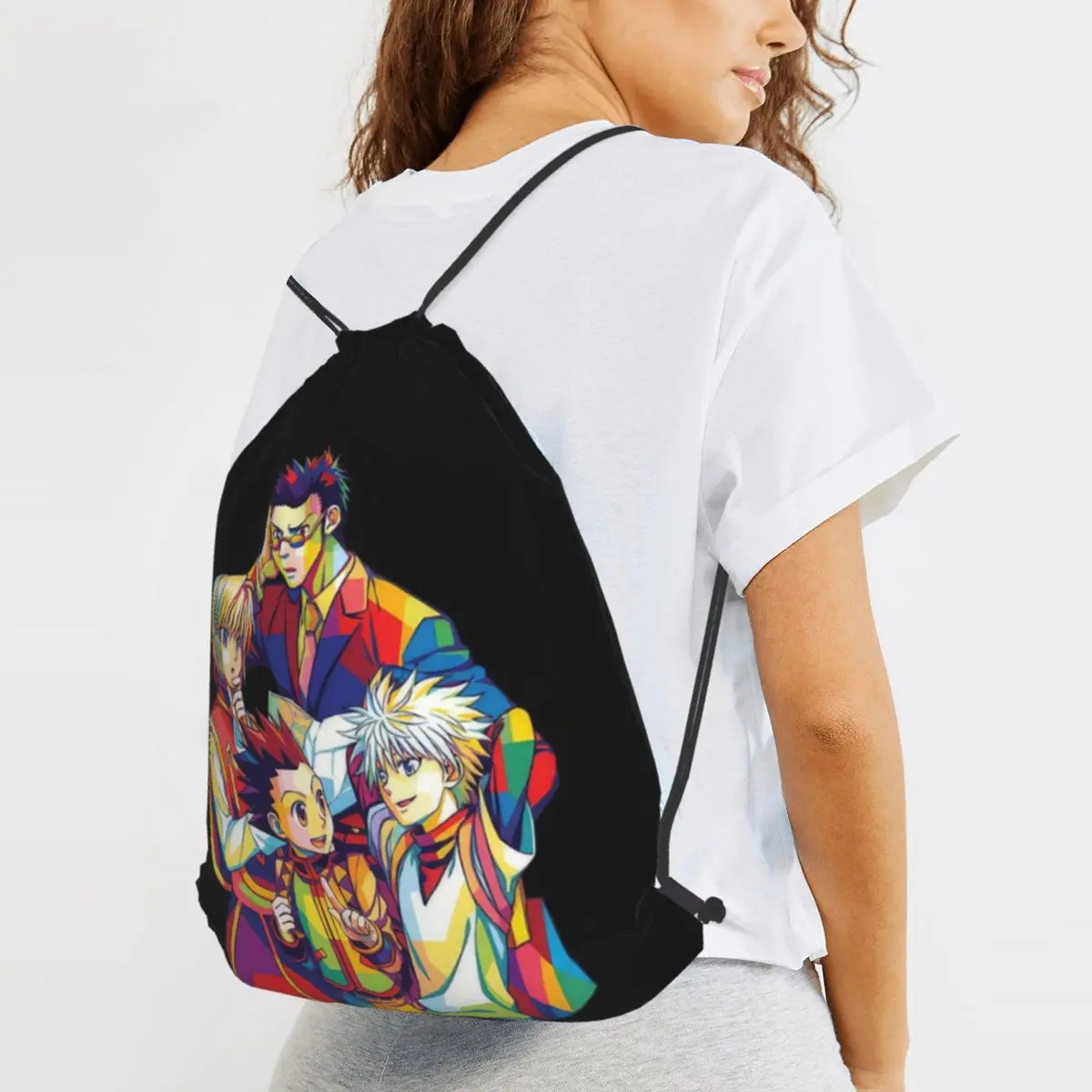 Hunter X Hunter Pop Art Backpacks Fashion Drawstring Bundle Pocket Storage Bag Book Bags for Travel School
Hunter X Hunter Pop Art Backpacks Fashion Drawstring Bundle Pocket Storage Bag Book Bags for Travel School