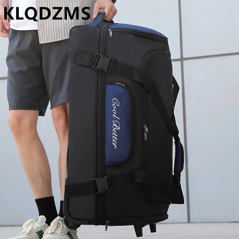 KLQDZMS 34 Inch Handheld Oversized Capacity Trolley Bag Men's Business Zipper Storage Bag Women's Universal Wheel Luggage Bag
KLQDZMS 34 Inch Handheld Oversized Capacity Trolley Bag Men's Business Zipper Storage Bag Women's Universal Wheel Luggage Bag