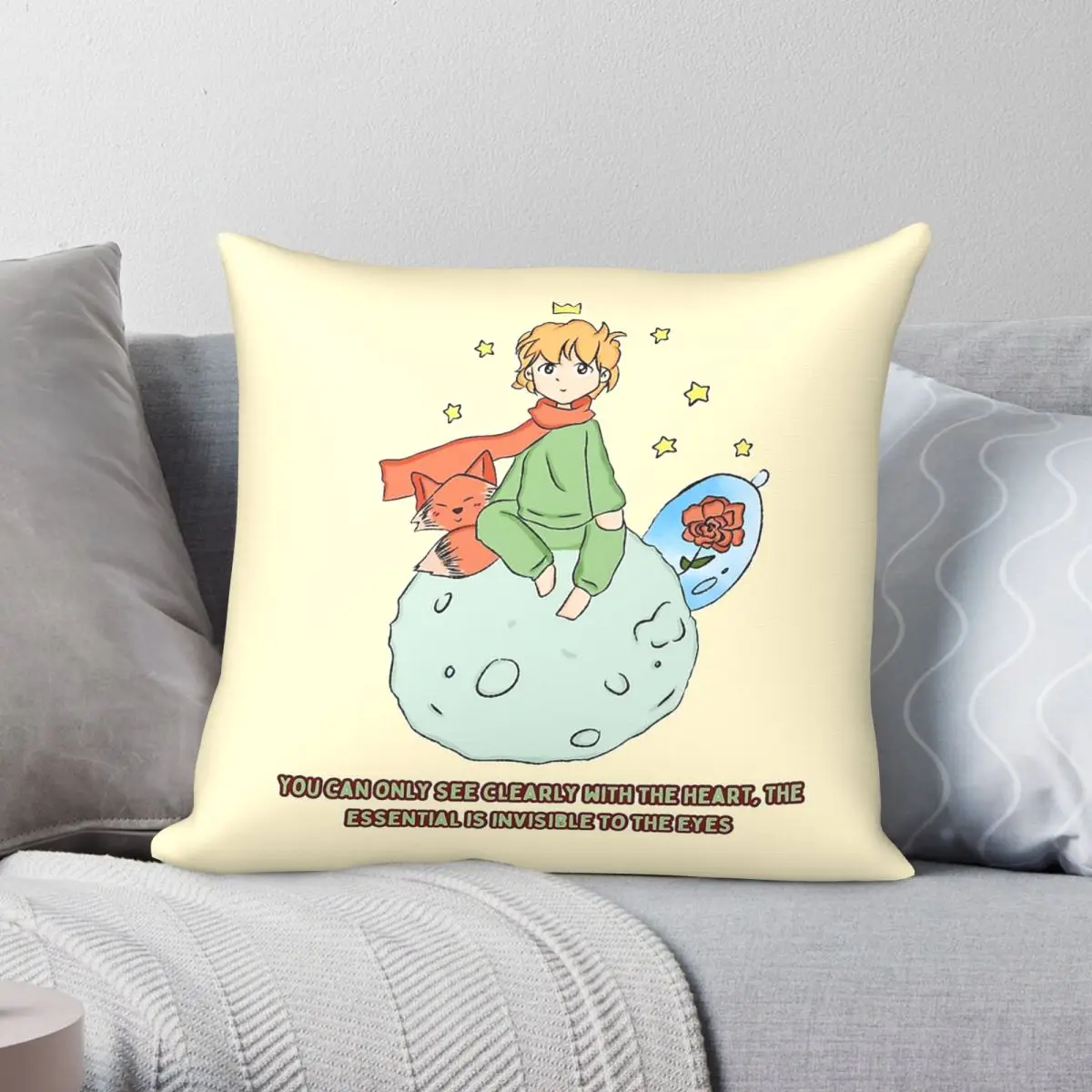 The Little Prince Pillowcase Polyester Linen Velvet Printed Zip Decor Room Cushion Cover Wholesale
The Little Prince Pillowcase Polyester Linen Velvet Printed Zip Decor Room Cushion Cover Wholesale