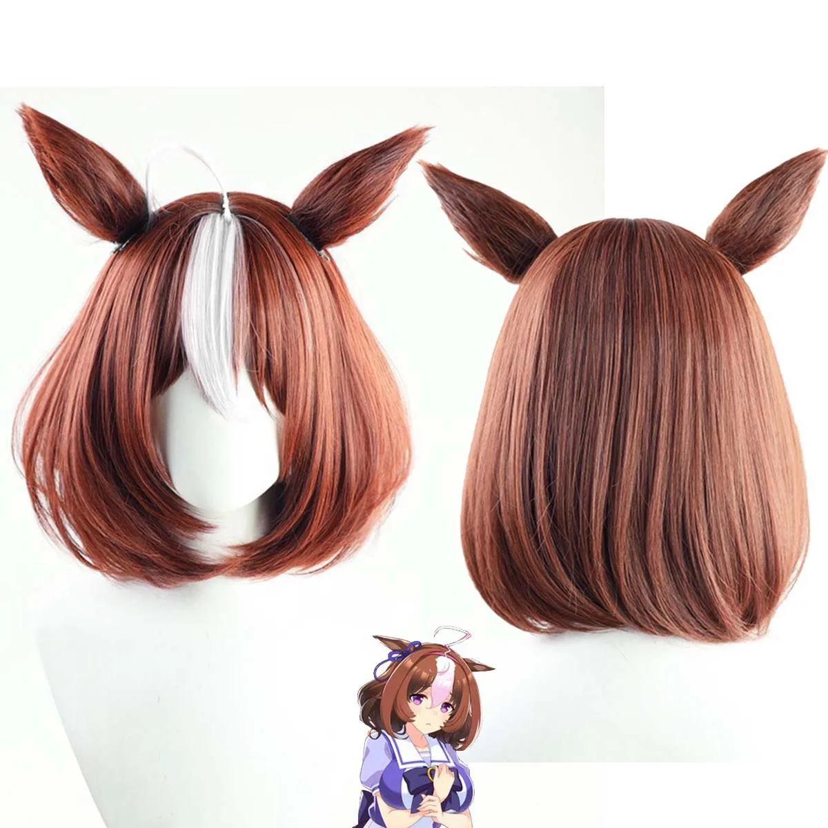 Парик для косплея Uma Musume Pretty Derby Meisho Doto Taiki Shuttle для ролевых игр и вечеринок
Парик для косплея Uma Musume Pretty Derby Meisho Doto Taiki Shuttle для ролевых игр и вечеринок