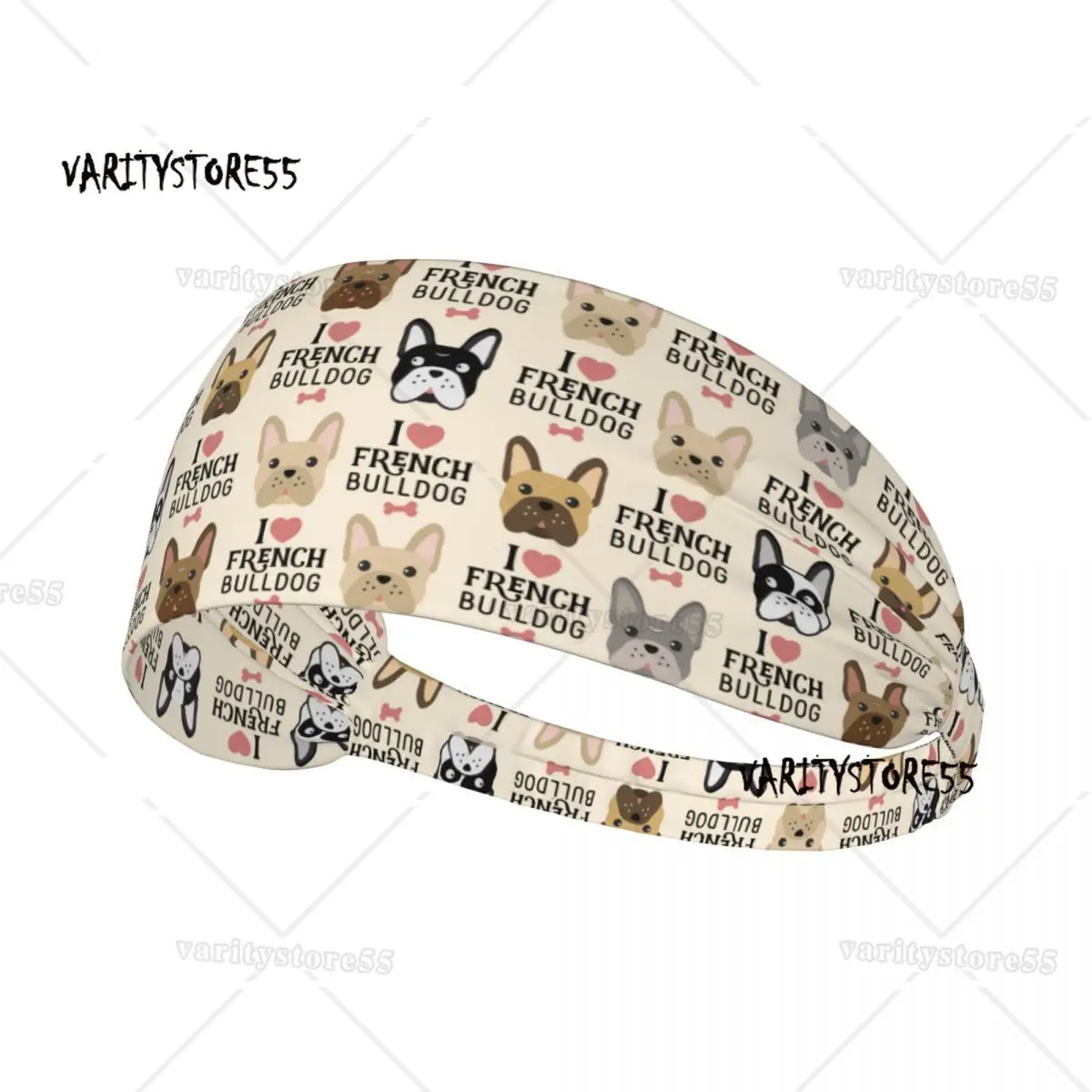 Custom French Bulldog Sports Headbands for Women Men Elastic Moisture Wicking Frenchie Dog Lover Training Sweatband
Custom French Bulldog Sports Headbands for Women Men Elastic Moisture Wicking Frenchie Dog Lover Training Sweatband