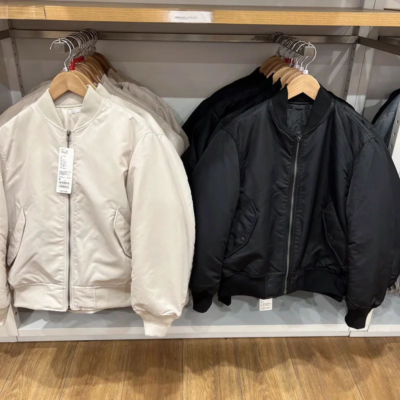 ex Military Sle Pilot Jaet Baseball Vest Cotton Filled Outerwear Long Sve Zipper Closure Casual Loose Fit Coat
ex Military Sle Pilot Jaet Baseball Vest Cotton Filled Outerwear Long Sve Zipper Closure Casual Loose Fit Coat