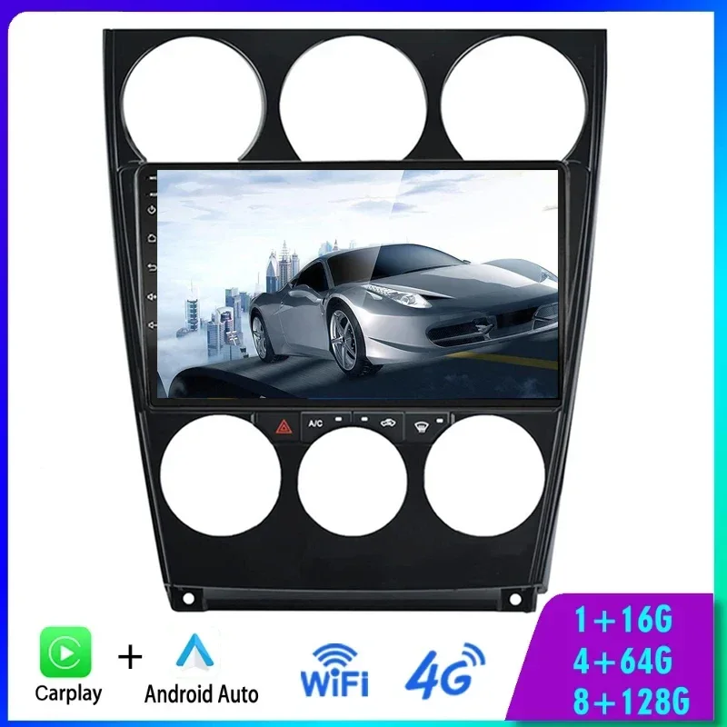 8G+256G Car Radio Android 14.0 Carplay For Mazda 6 2004 - 2015 Multimedia Player Auto Audio Stereo GPS Navigation Screen WIFI 4G
8G+256G Car Radio Android 14.0 Carplay For Mazda 6 2004 - 2015 Multimedia Player Auto Audio Stereo GPS Navigation Screen WIFI 4G