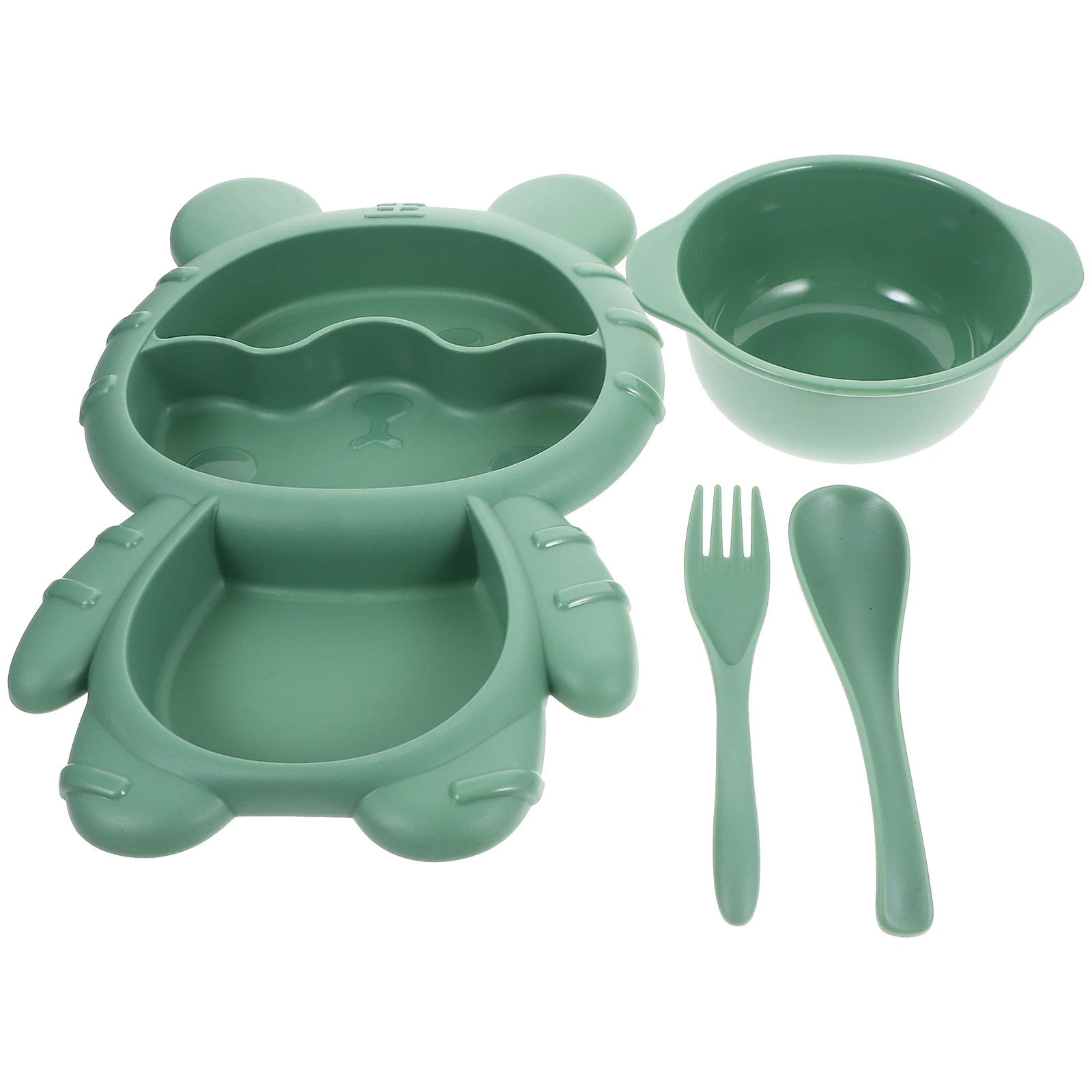 1 set Baby Anti Slip Toddler Divided Plate Spoon Fork Set Avocado Training Cartoon Dinner Plates
1 set Baby Anti Slip Toddler Divided Plate Spoon Fork Set Avocado Training Cartoon Dinner Plates
