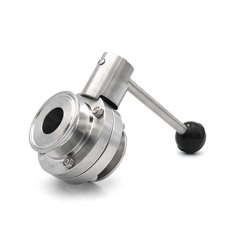 3/4 "1" 1-1/2 "2" 3 "4" SS304/316L Stainless Steel Sanitary Butterfly Valve OD50.5/64/77.5/91/119mm Three Clip Butterfly Valve
3/4 "1" 1-1/2 "2" 3 "4" SS304/316L Stainless Steel Sanitary Butterfly Valve OD50.5/64/77.5/91/119mm Three Clip Butterfly Valve
