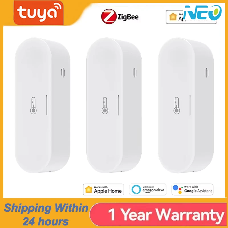 Tuya Smart Zigbee Temperature And Humidity Sensor Indoor Thermometer Work With Homekit With Alexa Google Home Assistant
Tuya Smart Zigbee Temperature And Humidity Sensor Indoor Thermometer Work With Homekit With Alexa Google Home Assistant