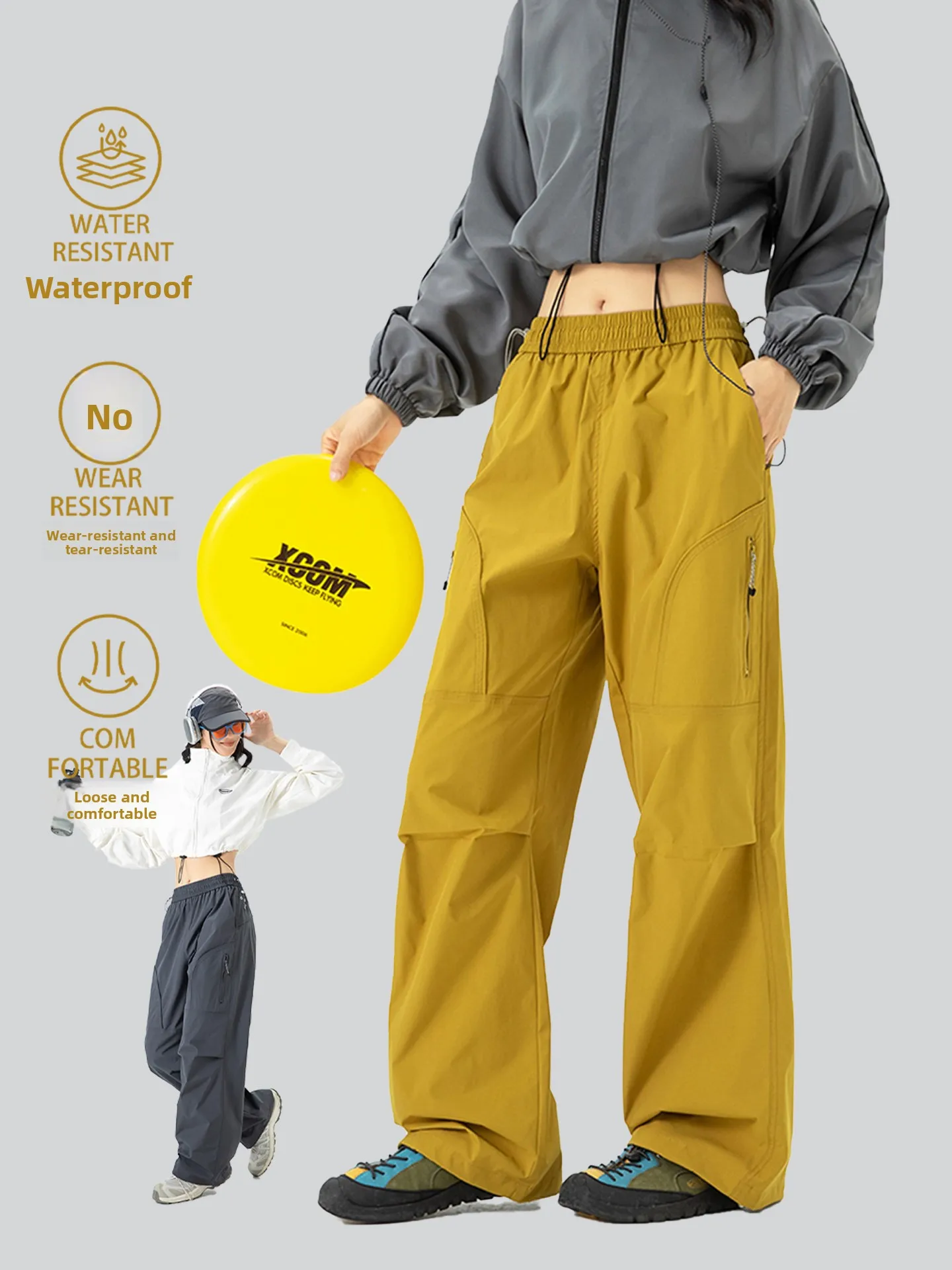 Рабочие брюки для активного отдыха (мужские и женские), осенне-зимние, на флисовой подкладке, ветрозащитные, водоотталкивающие, прямого кроя, спортивные, длинные
Рабочие брюки для активного отдыха (мужские и женские), осенне-зимние, на флисовой подкладке, ветрозащитные, водоотталкивающие, прямого кроя, спортивные, длинные