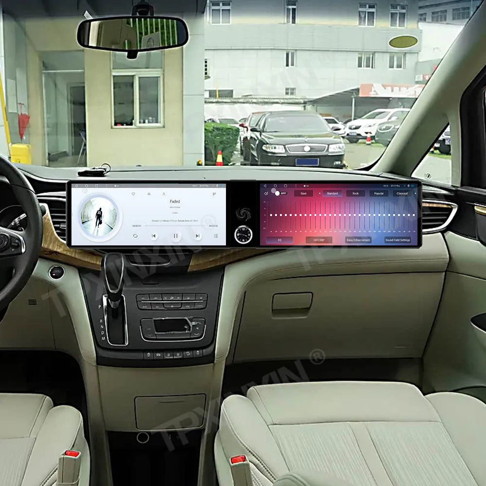 Для Buick GL8 2017-2019: Автомагнитола с двумя экранами 24,6 дюйма, Android Auto, Carplay, умный GPS-навигатор, стерео мультимедийный плеер, головное устройство с DSP
Для Buick GL8 2017-2019: Автомагнитола с двумя экранами 24,6 дюйма, Android Auto, Carplay, умный GPS-навигатор, стерео мультимедийный плеер, головное устройство с DSP