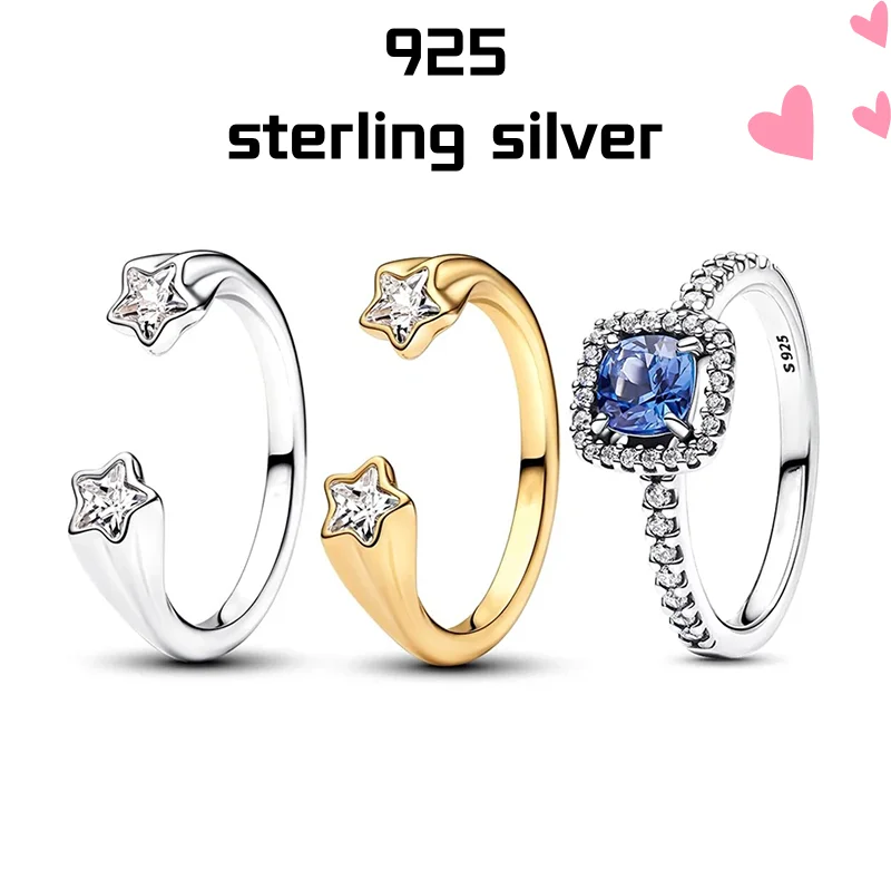2025 New in 925 Sterling Silver Shooting Stars Open Ring For Women Exquisite Style Fashionable For Parties Wedding Jewelry Gifts
2025 New in 925 Sterling Silver Shooting Stars Open Ring For Women Exquisite Style Fashionable For Parties Wedding Jewelry Gifts