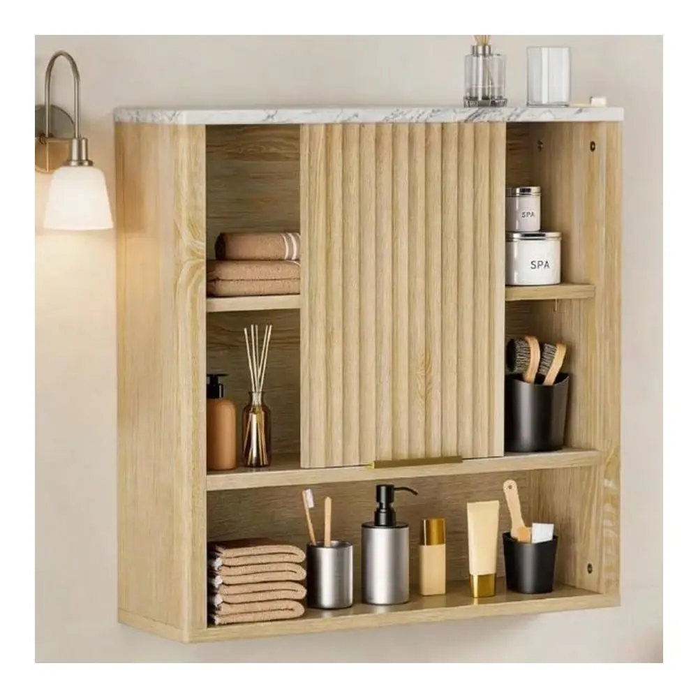Bathroom Wall Cabinet, Medicine Cabinet With Adjustable Shelves, Wood Wall Storage Cabinet, Over The Toilet Storage Cabinet For
Bathroom Wall Cabinet, Medicine Cabinet With Adjustable Shelves, Wood Wall Storage Cabinet, Over The Toilet Storage Cabinet For
