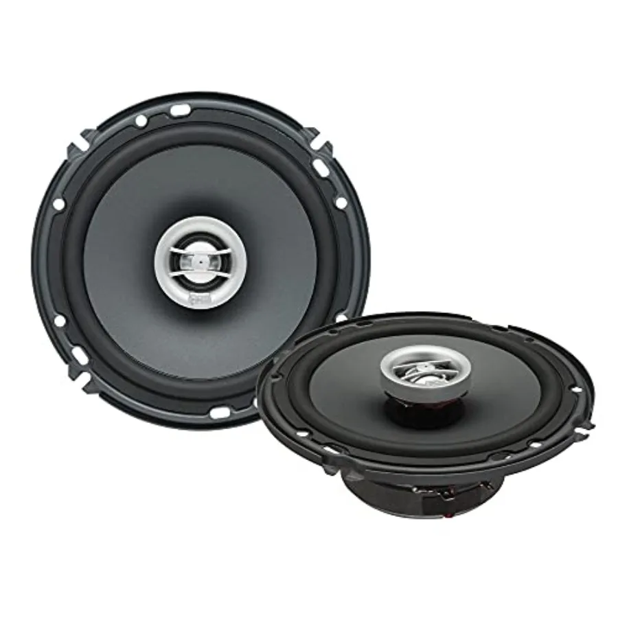 Car audio coaxial speakers polypropylene cone black 2-ohm impedance for high power handling and deep bass response
Car audio coaxial speakers polypropylene cone black 2-ohm impedance for high power handling and deep bass response