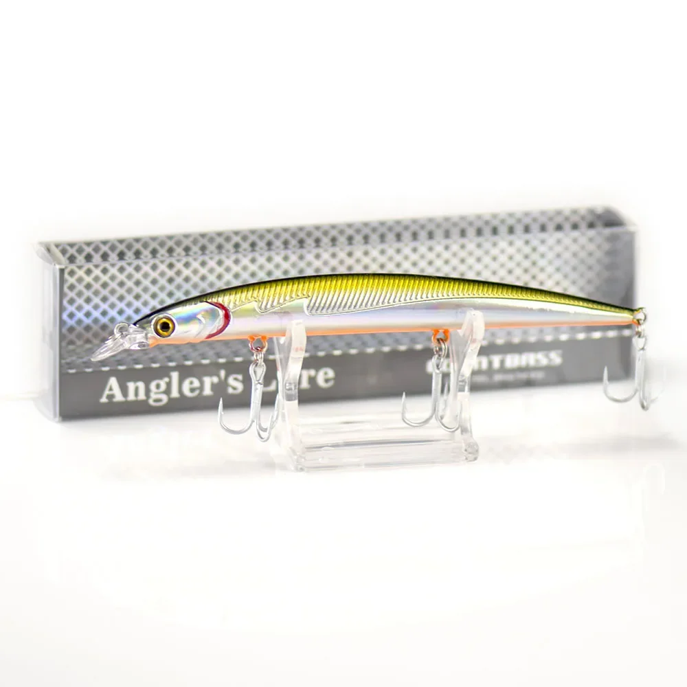 Countbass Jerk Baits Fishing Lures Wobblers, Angler's Bass Lure Bait Minnow Floating Type 125mm 13.5g
Countbass Jerk Baits Fishing Lures Wobblers, Angler's Bass Lure Bait Minnow Floating Type 125mm 13.5g