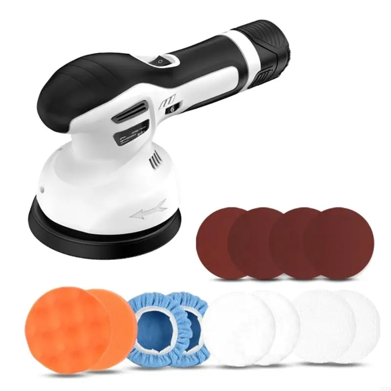 920L Electric Polishing Machine Cordless Battery Powered Polisher Mini Automotive Wireless Polisher with 6 Adjustable Speed
920L Electric Polishing Machine Cordless Battery Powered Polisher Mini Automotive Wireless Polisher with 6 Adjustable Speed