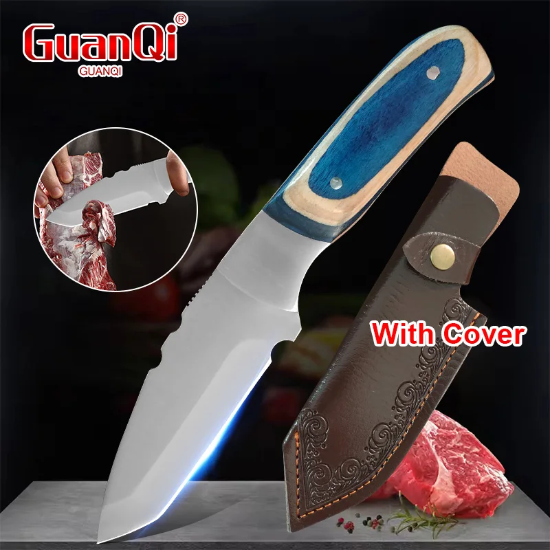 Multifunctional Hand Forged Butcher Utility Kitchen Knife Stainless Steel Wooden Handle Boning Fruit Vegetables Cutter Tools
Multifunctional Hand Forged Butcher Utility Kitchen Knife Stainless Steel Wooden Handle Boning Fruit Vegetables Cutter Tools