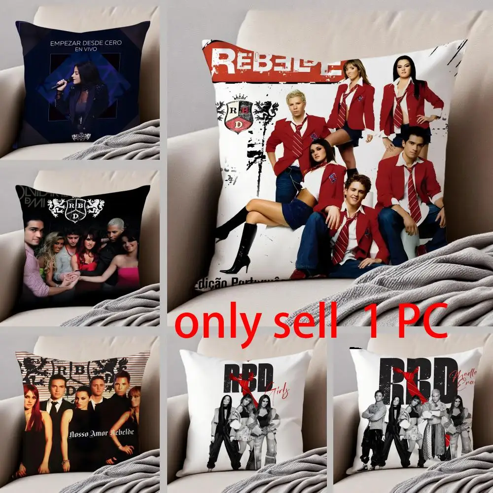RBD rebelde album Cushion Cover Linen Pillow Case Soft Breathable Protective Couch Room Decoration
RBD rebelde album Cushion Cover Linen Pillow Case Soft Breathable Protective Couch Room Decoration
