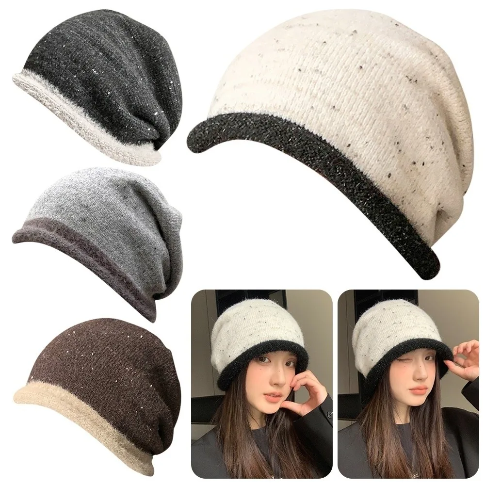 Casual Korean Style Knitted Hat Thickened Versatile Plus Size Hat Comfortable Fit Flattering Cap Autumn Winter
Casual Korean Style Knitted Hat Thickened Versatile Plus Size Hat Comfortable Fit Flattering Cap Autumn Winter