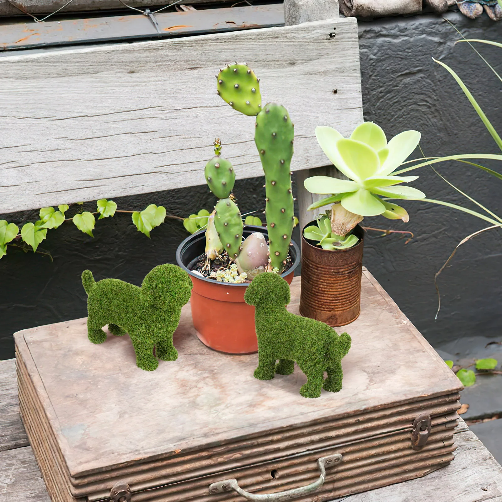 1pc Flocking Dog Decor Realistic Puppy Ornament For Garden Outdoor Home Decoration Garden Art Decor Housewarming Gift
1pc Flocking Dog Decor Realistic Puppy Ornament For Garden Outdoor Home Decoration Garden Art Decor Housewarming Gift