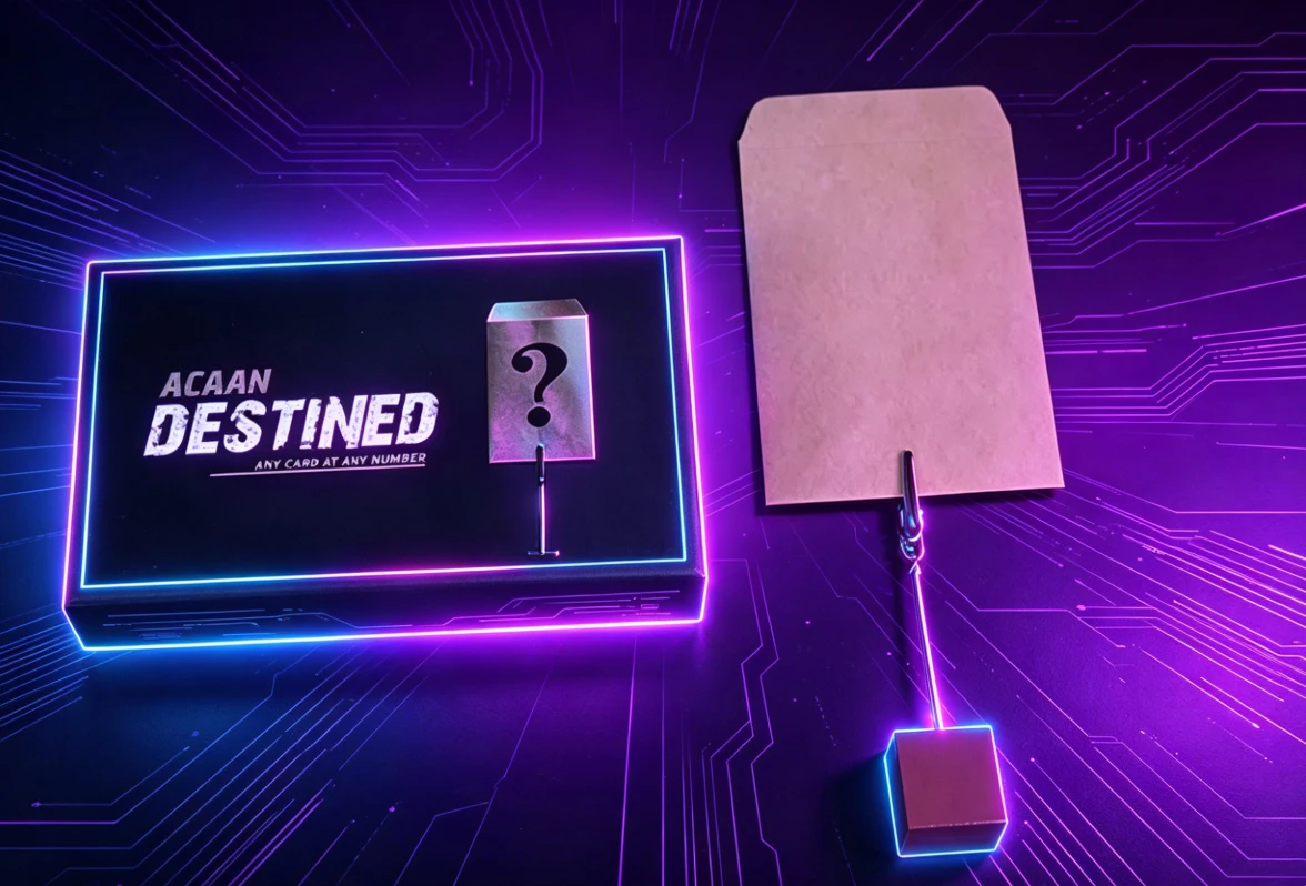ACAAN Destined Gimmick Any Card Any Number Prophecy Envelope Card Magic Tricks Mentalism Close up Magic Props Stage Illusions
ACAAN Destined Gimmick Any Card Any Number Prophecy Envelope Card Magic Tricks Mentalism Close up Magic Props Stage Illusions