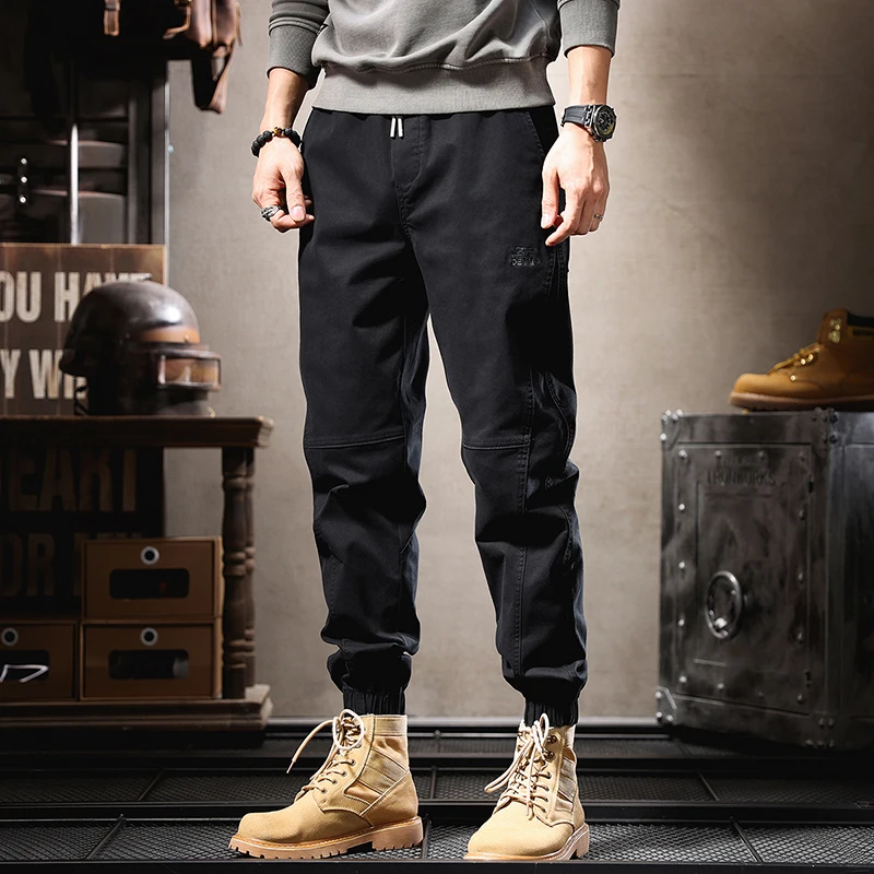Streetwear Men's Cargo Pants Fashion Spring Autumn Fashion Casual Joggers Male's Clothes Korean Style Harem Trousers T91
Streetwear Men's Cargo Pants Fashion Spring Autumn Fashion Casual Joggers Male's Clothes Korean Style Harem Trousers T91