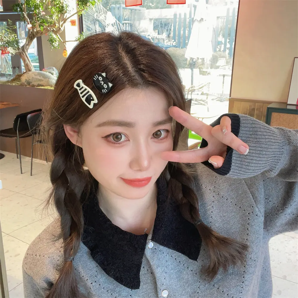 Fashion Cartoon Cat Hair Clip Headwear Korean Style Fish Hairpin Headdress Side Clip Cat Duckbill Clip Girls
Fashion Cartoon Cat Hair Clip Headwear Korean Style Fish Hairpin Headdress Side Clip Cat Duckbill Clip Girls