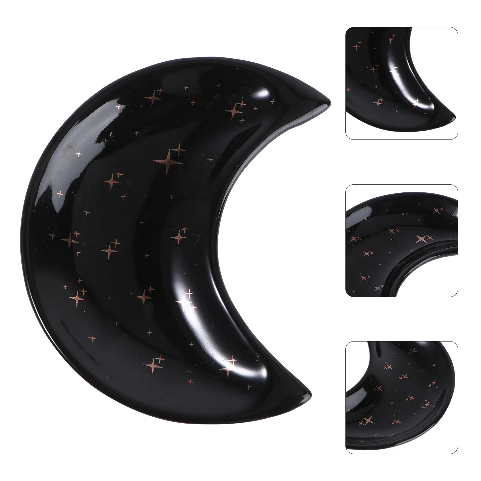 1pc Ceramic Jewelry Tray Desktop Organizer Durable Bracelet Display Storage Ring Holder Light Weight Black
1pc Ceramic Jewelry Tray Desktop Organizer Durable Bracelet Display Storage Ring Holder Light Weight Black