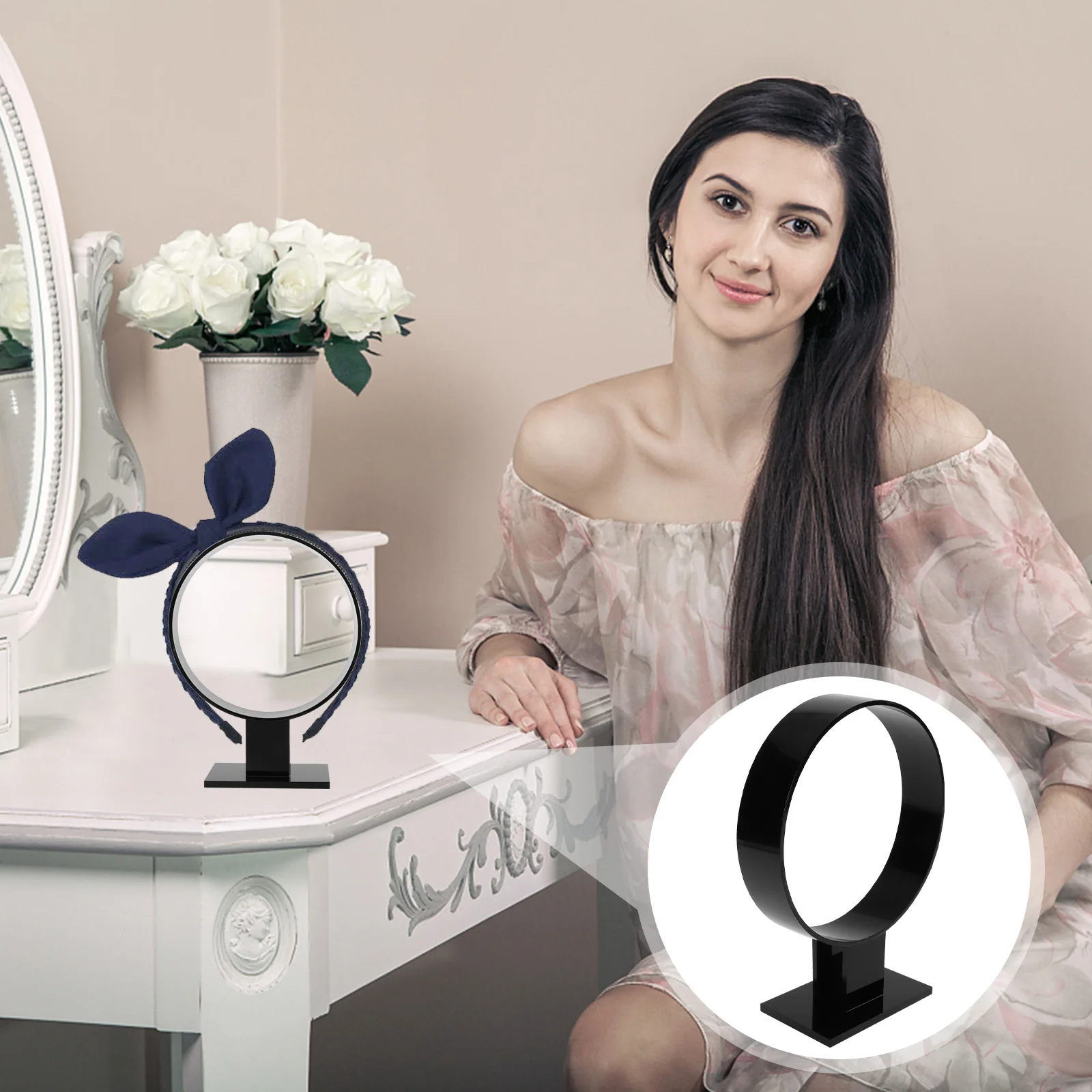 Acrylic Headband Display Rack Hair Accessory Organizer Stand For Women Girls Headpiece Holder Storage Rack Headwear Organizer
Acrylic Headband Display Rack Hair Accessory Organizer Stand For Women Girls Headpiece Holder Storage Rack Headwear Organizer