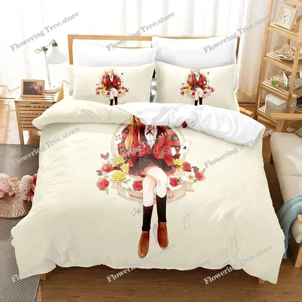 Kakegurui Bedding Set For Girl Anime 3d Duvet Cover Sets Comforter Bed Linen Twin Queen King Single Size Boys Kids Gift Cartoon0
Kakegurui Bedding Set For Girl Anime 3d Duvet Cover Sets Comforter Bed Linen Twin Queen King Single Size Boys Kids Gift Cartoon0